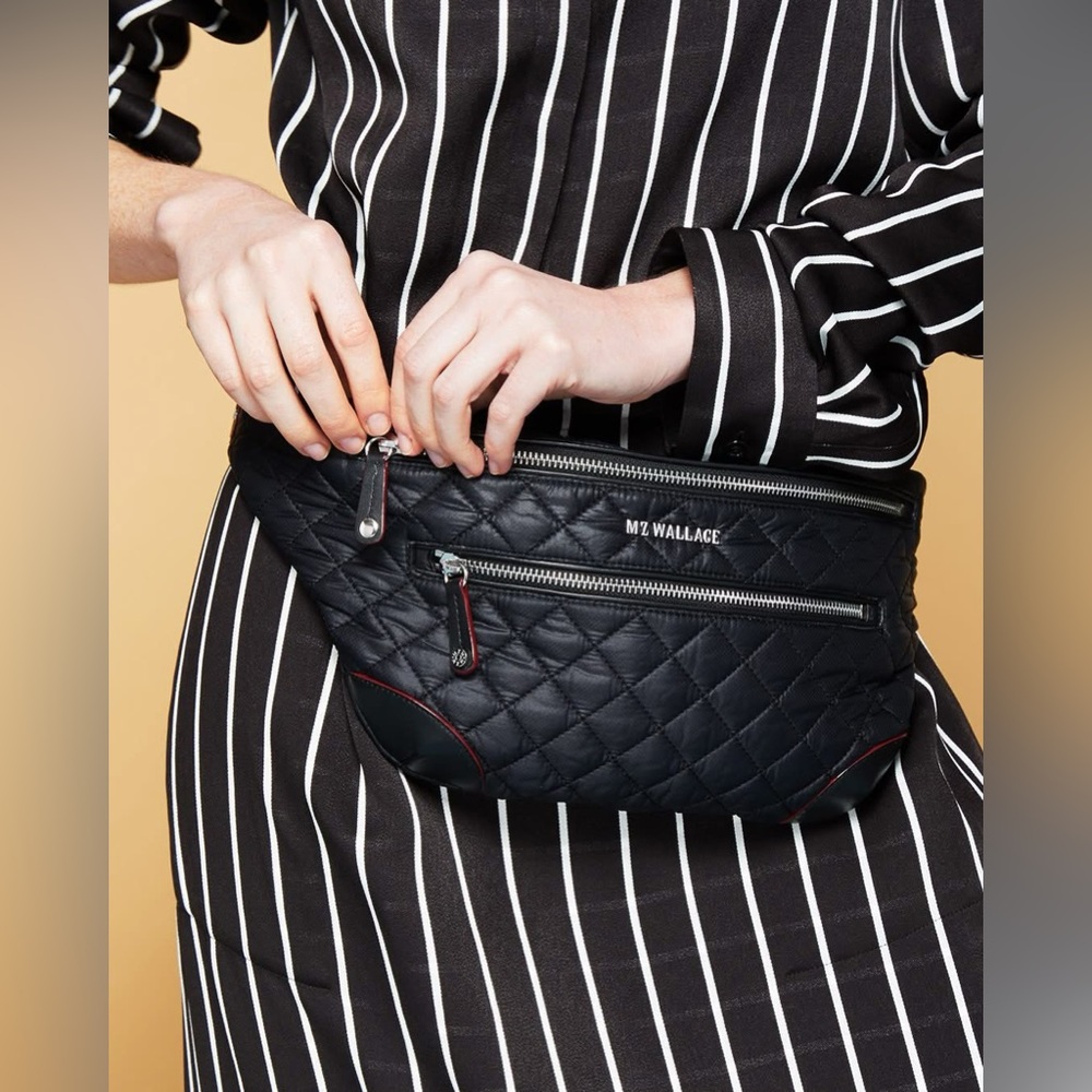 MZ Wallace Crosby Beltbag Black - Picture 3 of 13